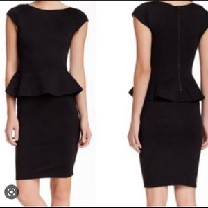 Alice and Olivia Tracey Peplum dress